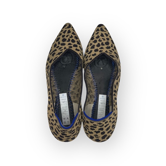 VHTF: Rothy’s ➤ The Point Ballet Ballerina Flat ➤ Spotted Cheetah ➤ 7.5M Retired - Picture 12 of 16